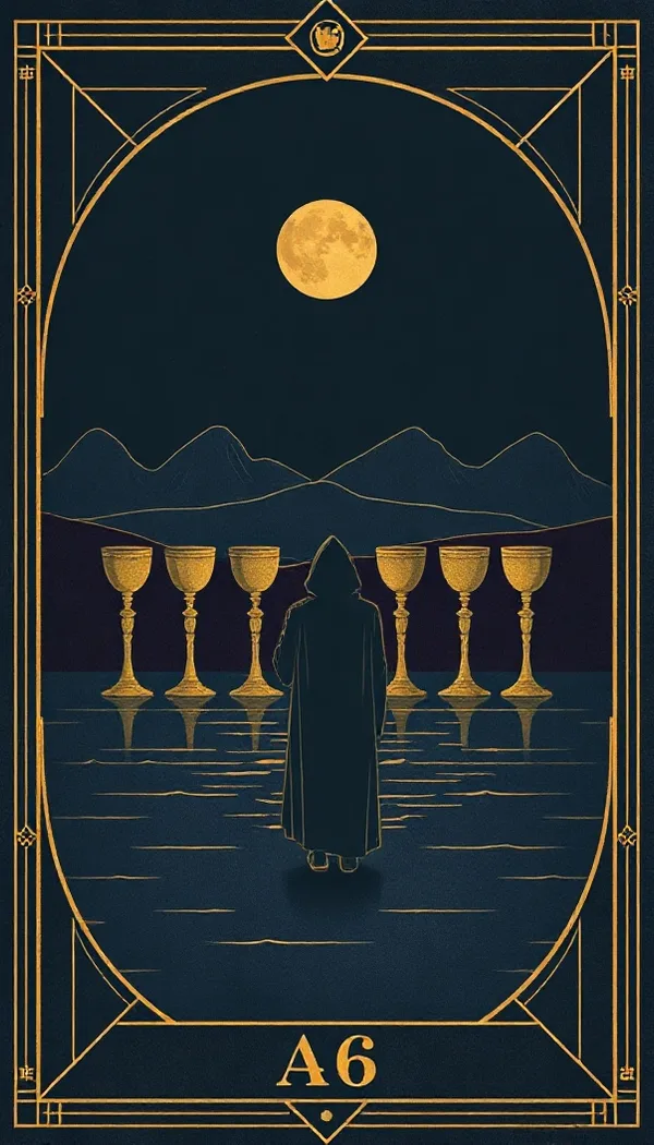 Eight of Cups tarot card