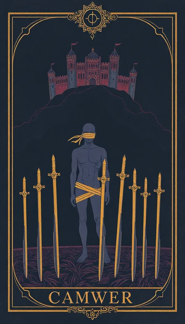 Eight of Swords tarot card