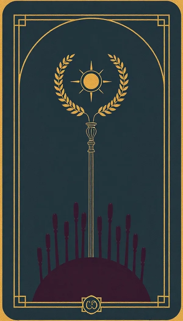 Six of Wands tarot card
