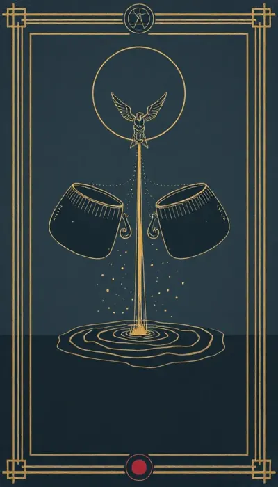 Temperance tarot card