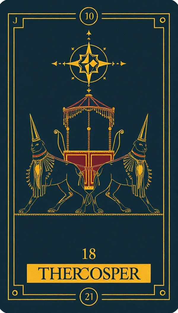 The Chariot tarot card