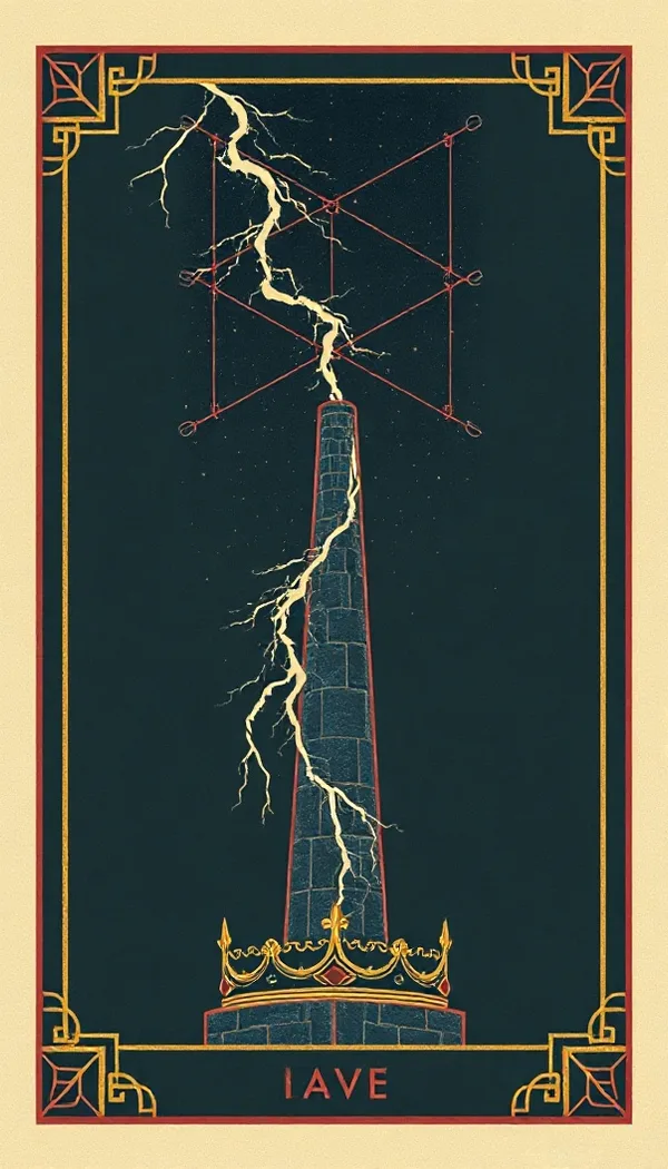 The Tower tarot card